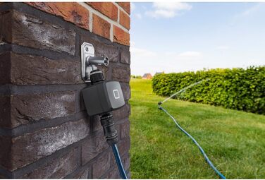 Homematic IP Комплект для розумного поливу саду: контролер + точка доступу, управління через додаток, антрацит