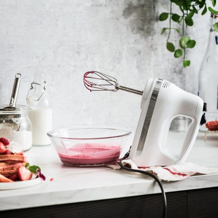 Ручний міксер KitchenAid Classic 5KHM5110EWH, 5 швидкостей, білий