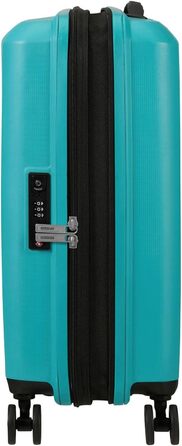 Валіза American Tourister Aerostep на 4 колесах, 55 см, розширювана, бірюзова