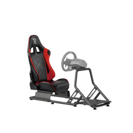 Ігрове крісло для симулятора Ranqer Racing Seat: ергономічне сидіння з екошкіри для SimRacing (PC, PlayStation, Xbox)