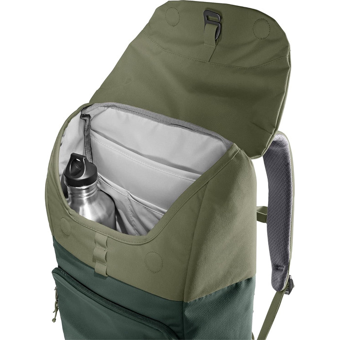 Міський рюкзак Deuter UP Sydney 22 л, екологічний, Ivy-khaki