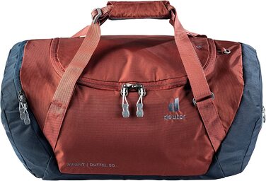 Дорожня спортивна сумка Deuter AViANT Duffel 50 л, червоно-синя