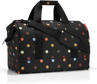 Дорожня сумка Reisenthel Allrounder L з великою косметичкою Toiletbag XL, додатковою сумкою, принт 