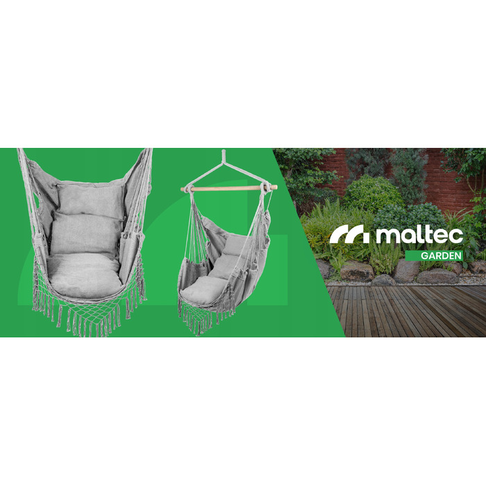Підвісне крісло-гамак MalTec, 100 см, до 120 кг