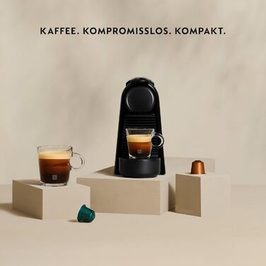 Кавомашина Nespresso DeLonghi Essenza Mini EN85.R червона