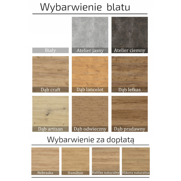 Комплект меблів для вітальні PIK: 6 сірих крісел IK-09 та розкладний стіл S-7 (90x170/250) CRAFT