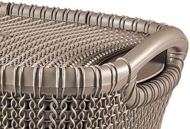 Кошик для білизни Curver KNIT 57 л, 45x34x61,5 см, коричневий