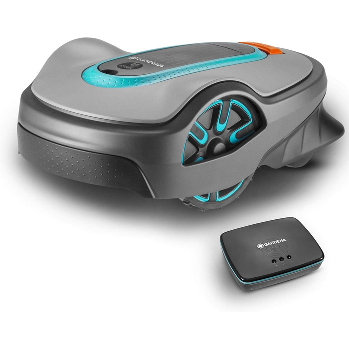 Робот-газонокосарка Gardena smart SILENO life для газонів до 1000 м², комплект зі smart Gateway