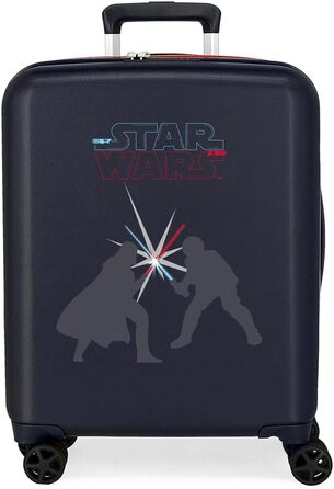 Дитяча валіза Star Wars з ABS, 4 колеса, кодовий замок, жорсткий корпус, ручна поклажа