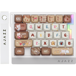 Дротова магнітна клавіатура Ajazz AK029 Meow Magnetic Switch (AK029-M-Y)