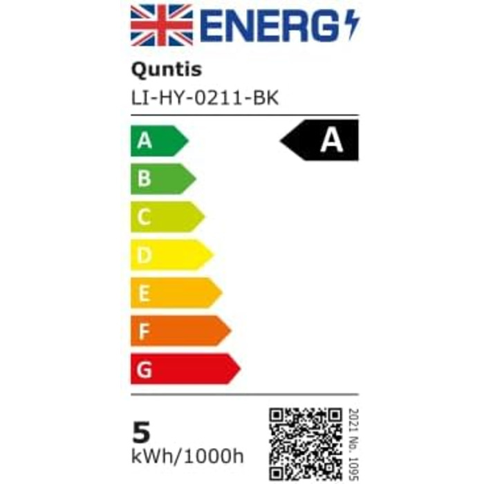 Quntis LED лампа для монітора 51 см, RGB підсвітка, USB, регульована світлова панель для комп’ютера, 15 кольорів, для ігор та читання