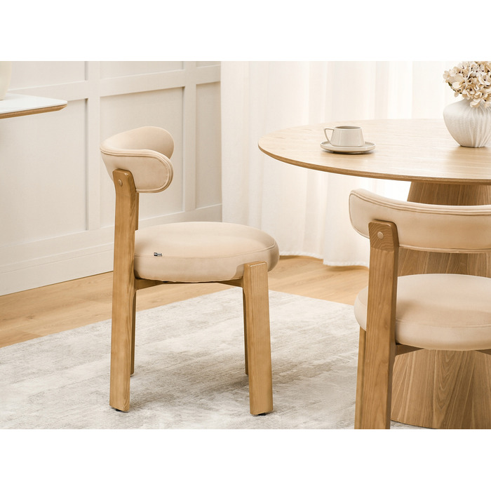 Стілець Mebel-Partner, тканина, помаранчевий, 1 шт.