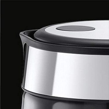 Тостер Russell Hobbs Elegance Glas/Нержавіюча сталь - для 2 скибок хліба або 1 широкої, 6 рівнів підсмажування, розморожування та підігрів, решітка для булочок