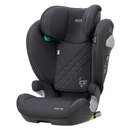 Дитяче автокрісло AVOVA Sora-Fix (Koala Grey), Isofix, бустер, для дітей 100-150 см, 4-12 років