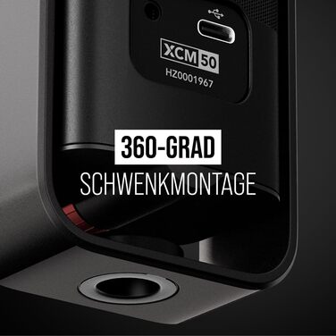 RØDE X XCM-50 Професійний USB конденсаторний мікрофон для стрімерів і геймерів, чорний, з віртуальним мікшером