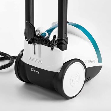 Парогенератор POLTI Vaporetto Smart 100 T 4 бар, 2 л, антивірусний, білий/бірюзовий, 110 г/хв, 9 насадок