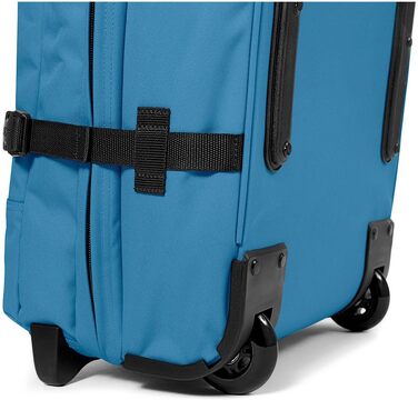 Валіза Eastpak Tranverz M 78L на колесах, синя (Aviator Blue), 67x35.5x30 см, з TSA-замком та телескопічною ручкою