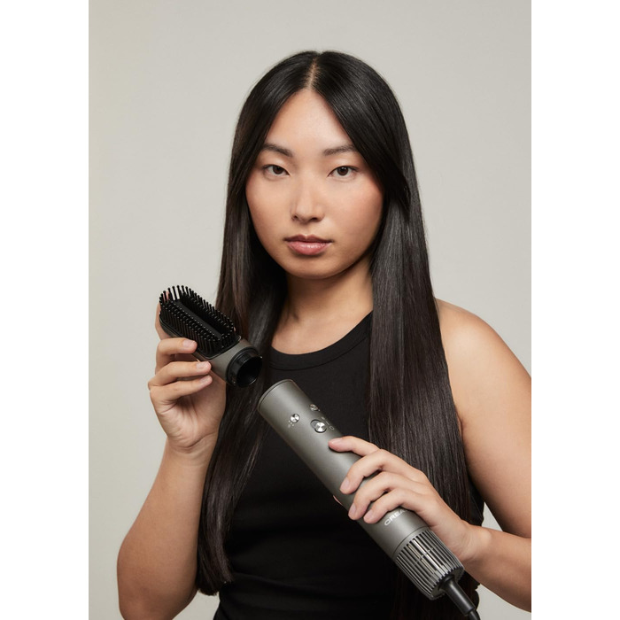 Фен-щітка для волосся CREATE/ION STYLER PRO 5-в-1, іонний, графіт, безщітковий мотор, 1300 Вт, 3 швидкості, 3 температури, холодне повітря, кейс