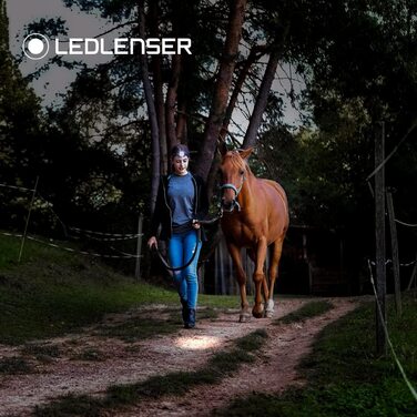 Налобний ліхтар Ledlenser H8R, 600 люмен, акумуляторний, до 120 годин, червоне підсвічування, LED, з зарядкою, у коробці