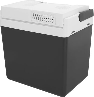 Автомобільний холодильник/термобокс BERGER 30л 12/230V чорний – охолодження та підігрів для авто, кемпінгу