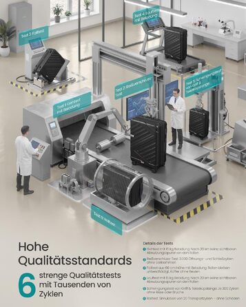 Валіза для подорожей SONGMICS, жорстка Expandable валіза з ABS-пластику, TSA-замок, 4 подвійні колеса, велика (L), 65 см, чорна (RLP002B101)