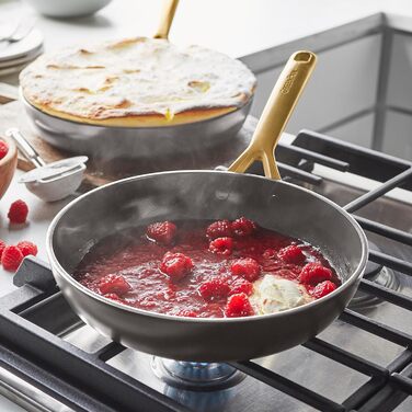 Набір посуду GreenPan GP5 14 предметів з керамічним антипригарним покриттям, індукція, чорний