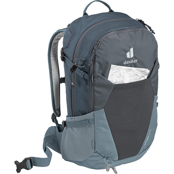 Жіночий туристичний рюкзак deuter Futura 21 SL, 21 л, графітовий