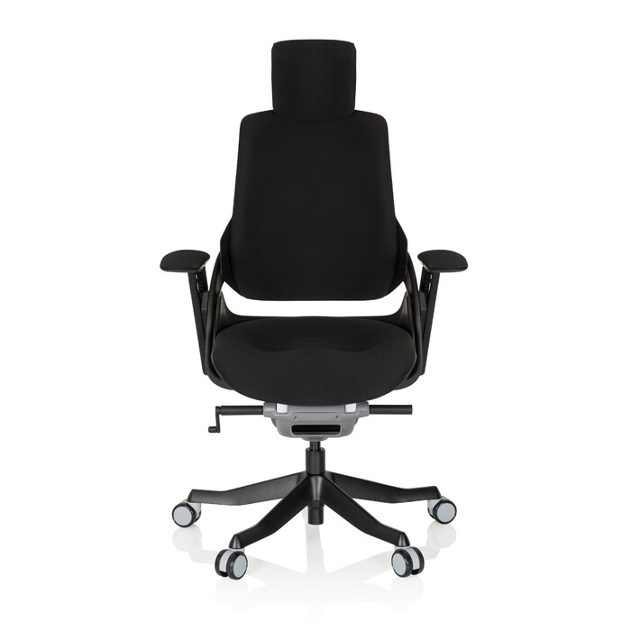 Офісне крісло / Обертове крісло SPEKTRE BLACK Тканина Black hjh OFFICE