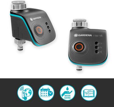 Gardena smart Water Control 19031-20: Розумний таймер поливу з додатком, захистом від заморозків для крапельного та дощувального поливу