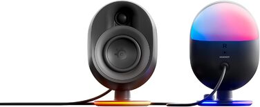 SteelSeries Arena 7 - 2.1-канальна акустична система для геймінгу з RGB підсвічуванням, чорна