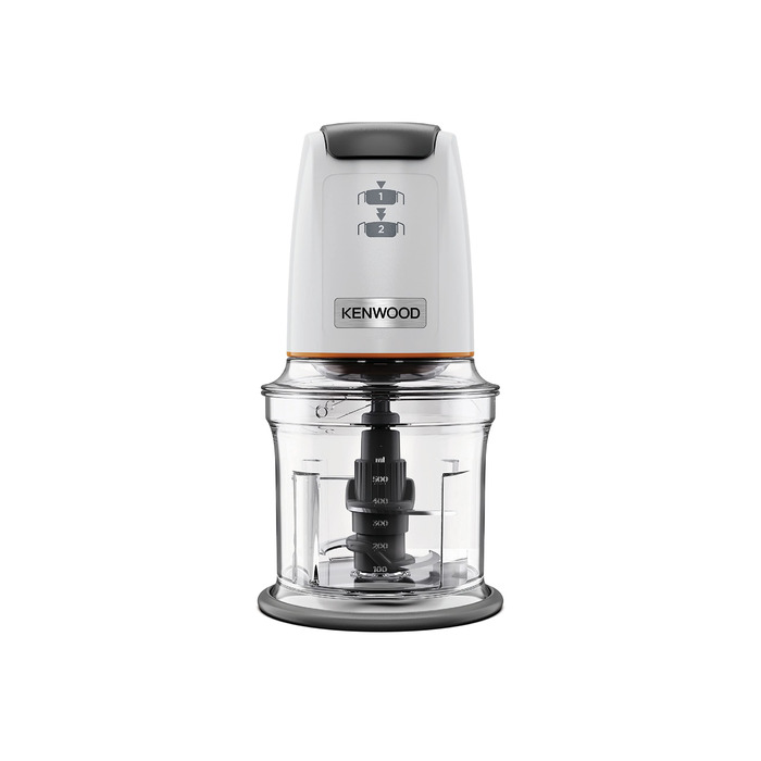 Подрібнювач Kenwood EasyChop CHP61.000WH 500 Вт, білий - з 4 лезами, чаша 0.5л, імпульсний режим, для льоду