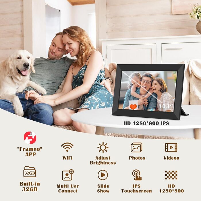 Цифровий фоторамка Frameo 10.1