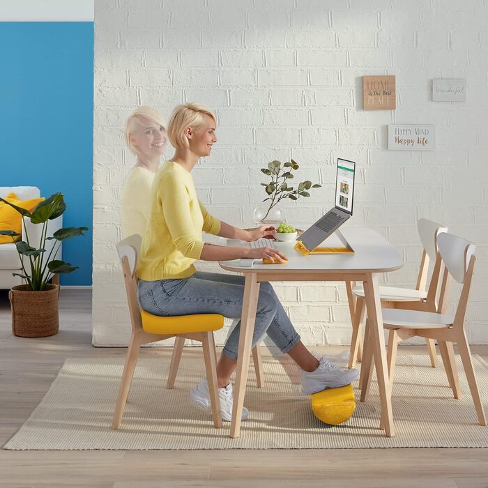 Підніжка для столу Leitz Ergo Cosy, регульована, сіра, 53710089, для офісу та дому