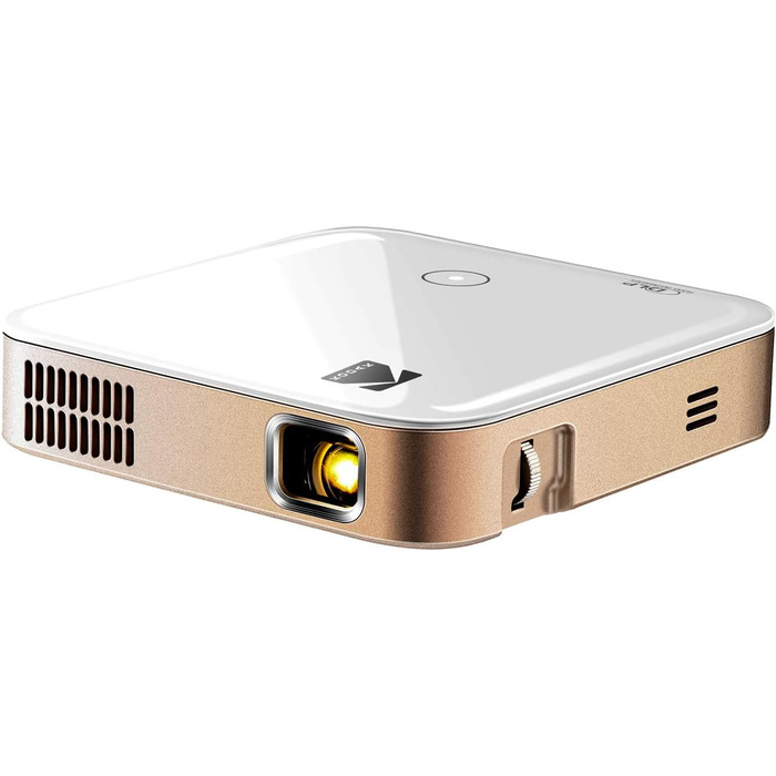 Портативний проєктор KODAK Luma 1080p HD LED DLP з вбудованим динаміком, HDMI, USB та Micro SD - сумісний з iOS та Android