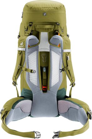 Туристичний рюкзак Deuter Aircontact Core 40+10 л, зелений, модель 2024, для трекінгу
