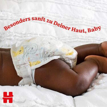 Підгузки Huggies Newborn для новонароджених, розмір 1 (2-5 кг), з індикатором намокання, велика упаковка (84 шт.)