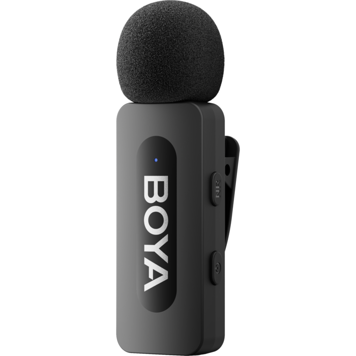 Бездротовий петличний мікрофон BOYA BY-V3 combo Type-C/Lightning Black