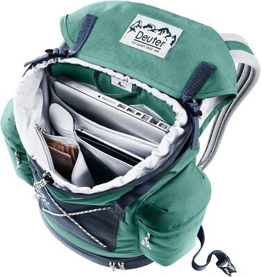 Міський рюкзак Deuter Wengen Vintage 25 л, бірюзово-синій