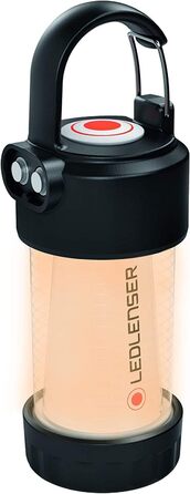 Ліхтар Ledlenser ML4 Warm Light LED, акумуляторний, 300 люмен, до 40 годин, червоне світло, карабін, для кемпінгу та вулиці