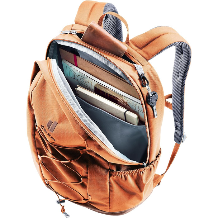 Міський рюкзак Deuter Gogo 25 л, каштаново-коричневий, однотонний