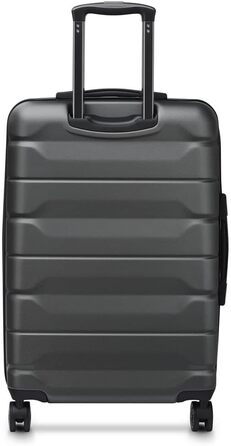 Валіза Delsey Paris Belmont Plus розширювана, 68 см, 4 подвійні колеса, чорна