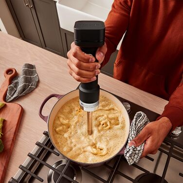 Блендер заглибний бездротовий KitchenAid Go Cordless чорний, 700 мл, з нержавіючої сталі, без акумулятора