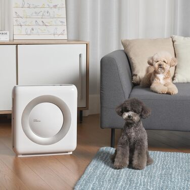 Очищувач повітря COWAY Mighty AP-1512HH з HEPA-фільтром для дому та алергіків, білий (CADR 421 м³/год, еко-режим, від пилу, шерсті та пилку)