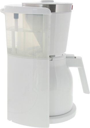 Кавоварка Melitta Look Therm Selection з термочашею, 8 чашок, біла, фільтраційна, захист від крапель