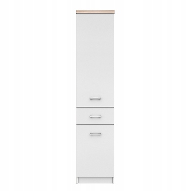 Стелаж Mebelbos Top Mix, білий, 40 x 183 x 33 см