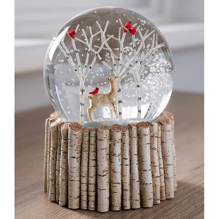 Снігова куля WeRChristmas, багатобарвна, 13 см, новорічний декор