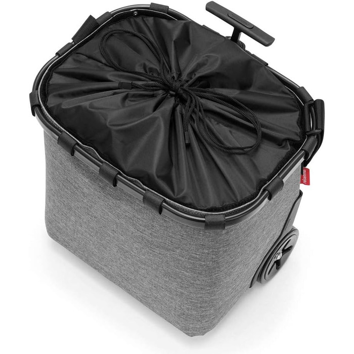 Сумка-візок reisenthel carrycruiser Plus Twist Silver з безкоштовним чохлом та захисною кришкою – шопер для покупок