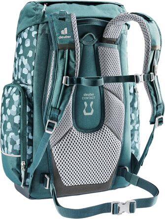 Рюкзак для школи Deuter Scula 30 л Deepsea Dots, синій