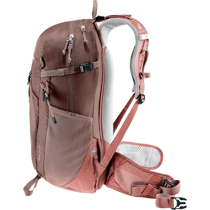 Жіночий туристичний рюкзак Deuter Trail 23 SL 23 л, для гірських походів, колір Raisin-caspia, модель 2024