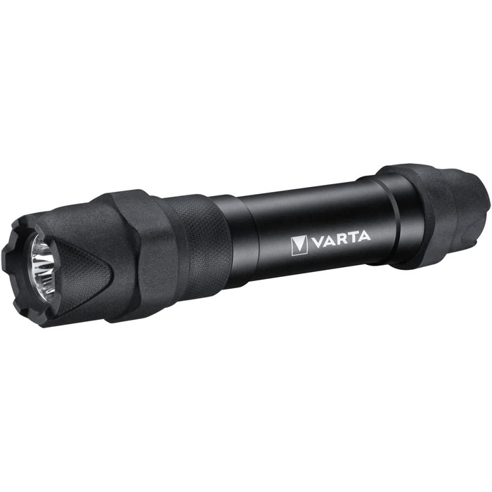 Ліхтарик VARTA Indestructible F30 Pro LED 6 Вт з батарейками AA, робочий, надміцний, водо- та пилозахищений, два режими освітлення